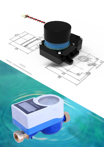 防水的智能水表開關執行器電機 3.6V精密齒輪箱直流電機